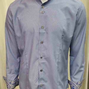 Chemise cintrée NUMEROLOGIE JUSTE  100% coton 05VA