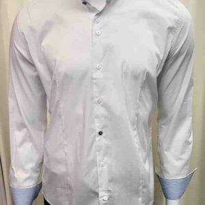 Chemise cintrée NUMEROLOGIE VICTORIEN  100% coton 05V1