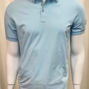 Polo manches courtes 100% coton doux Marine De Savoie 05VE