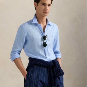 Chemise Ralph Lauren Slim Fit en lin 061S