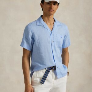Chemise safari Ralph Lauren Classic Fit en lin 0620