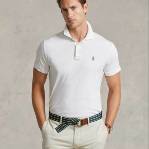 Polo Ralph Lauren en coton doux coupe ajustée 060R