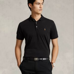 Polo Ralph Lauren en coton doux coupe ajustée 060S