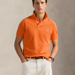 Polo Ralph Lauren en coton piqué Slim Fit 060W