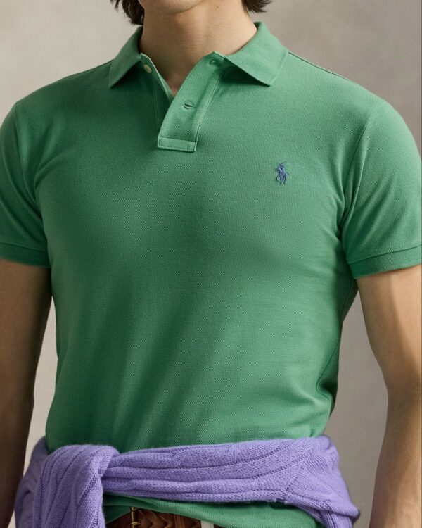 Polo Ralph Lauren en coton piqué Slim Fit 0610 – Image 2