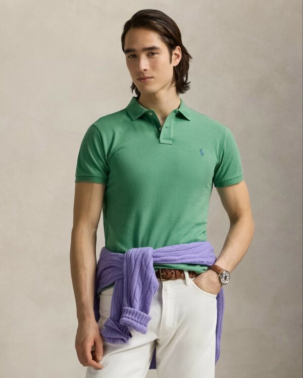 Polo Ralph Lauren en coton piqué Slim Fit 0610