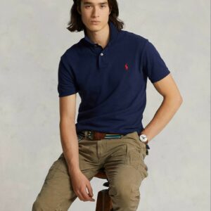 Polo Ralph Lauren en coton piqué coupe cintrée 060Q