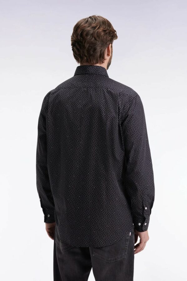 Chemise EDEN PARK en coton bleu gris 068C – Image 3