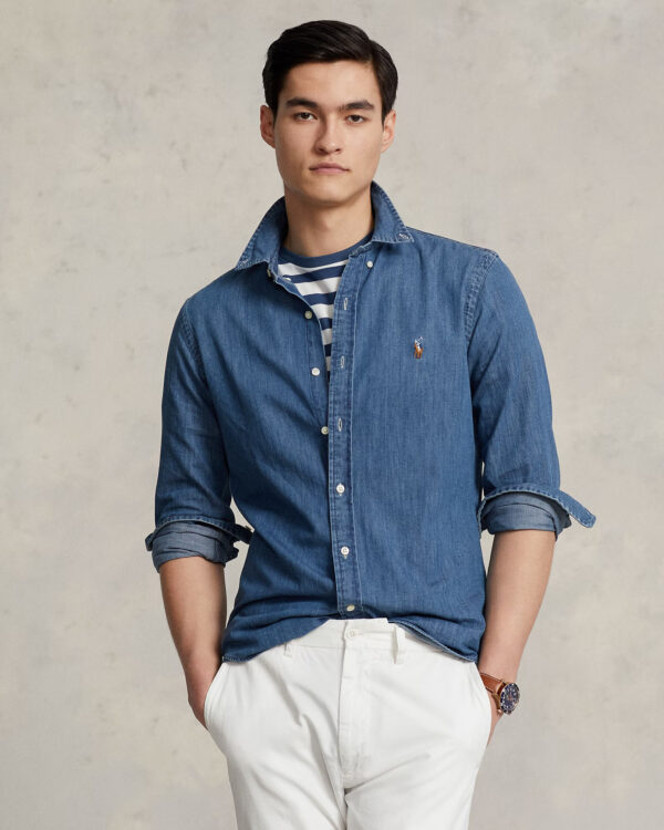 Chemise Oxford RALPH LAUREN cintrée 06BG – Image 2