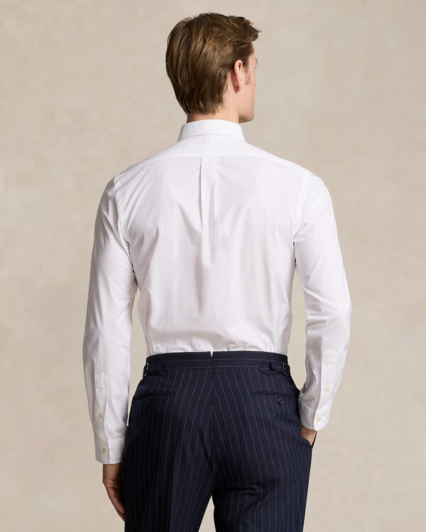 Chemise cintrée RALPH LAUREN en popeline stretch 06BA – Image 3