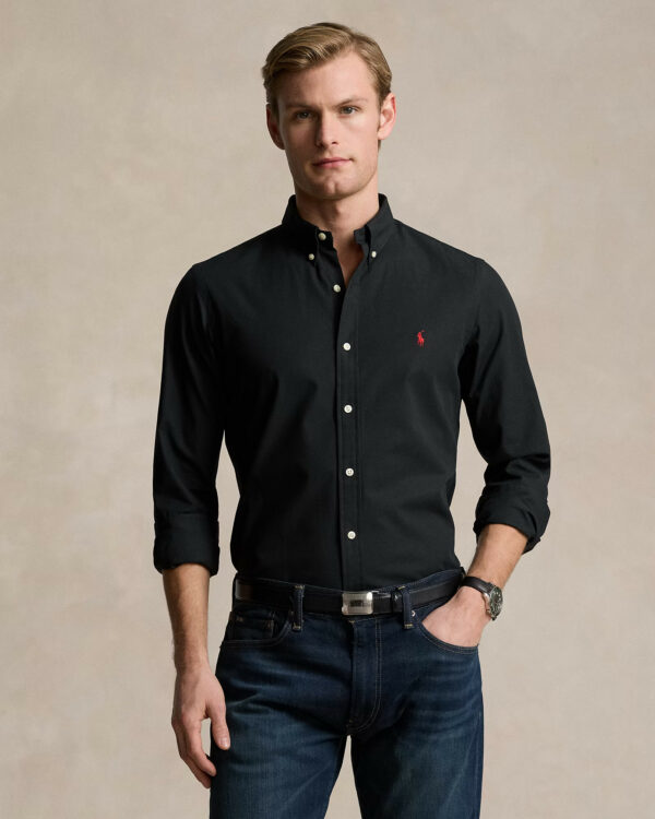 Chemise cintrée RALPH LAUREN en popeline stretch 06BB