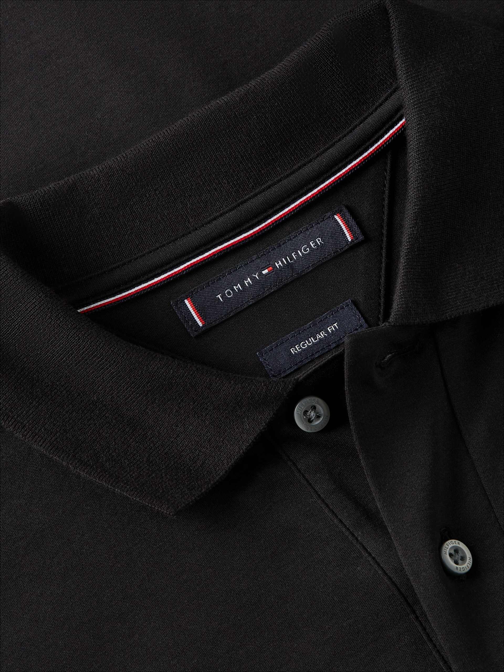 Polo TH coupe standard en coton manches longues 066F – Image 3