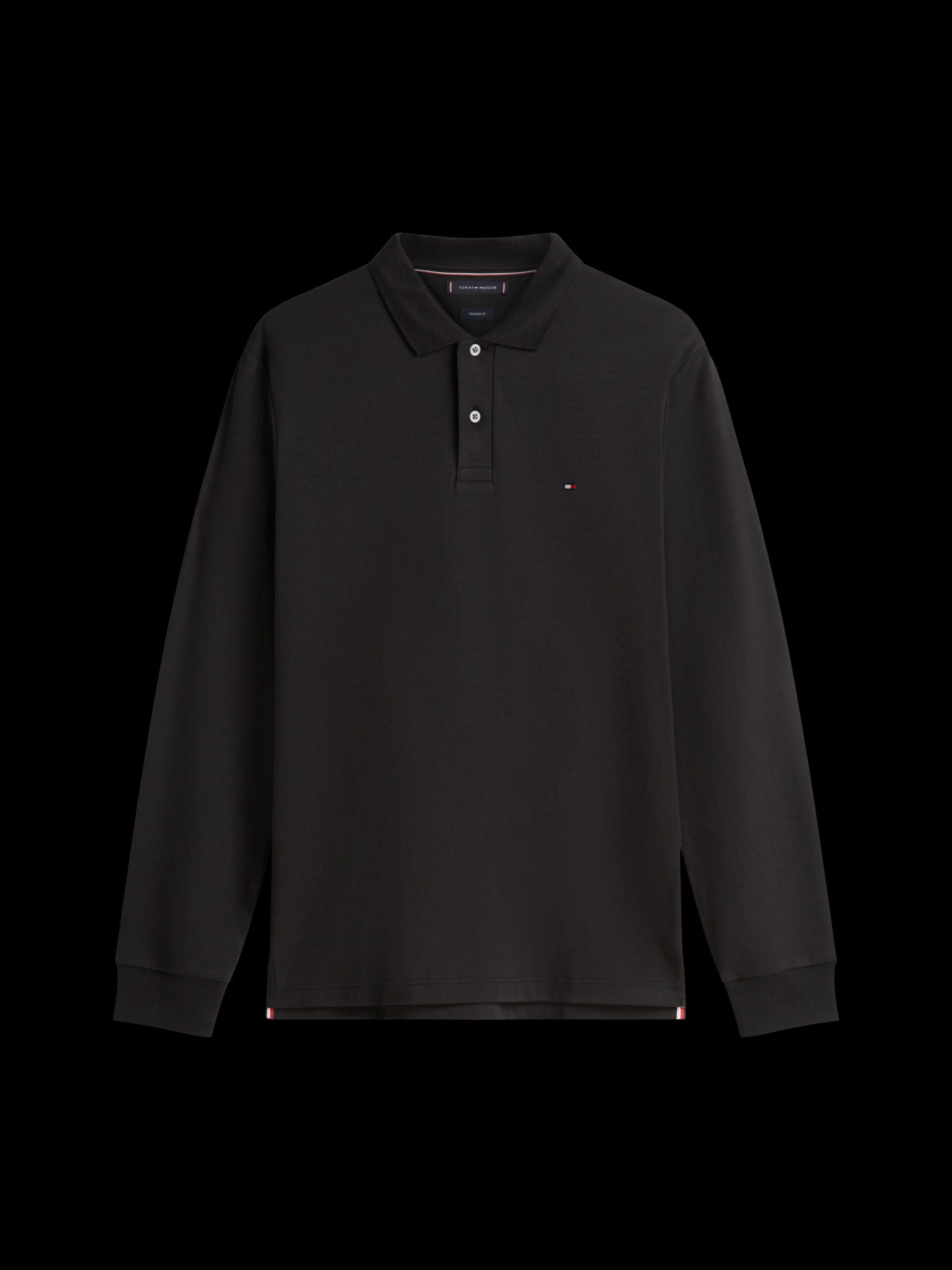 Polo TH coupe standard en coton manches longues 066F – Image 4