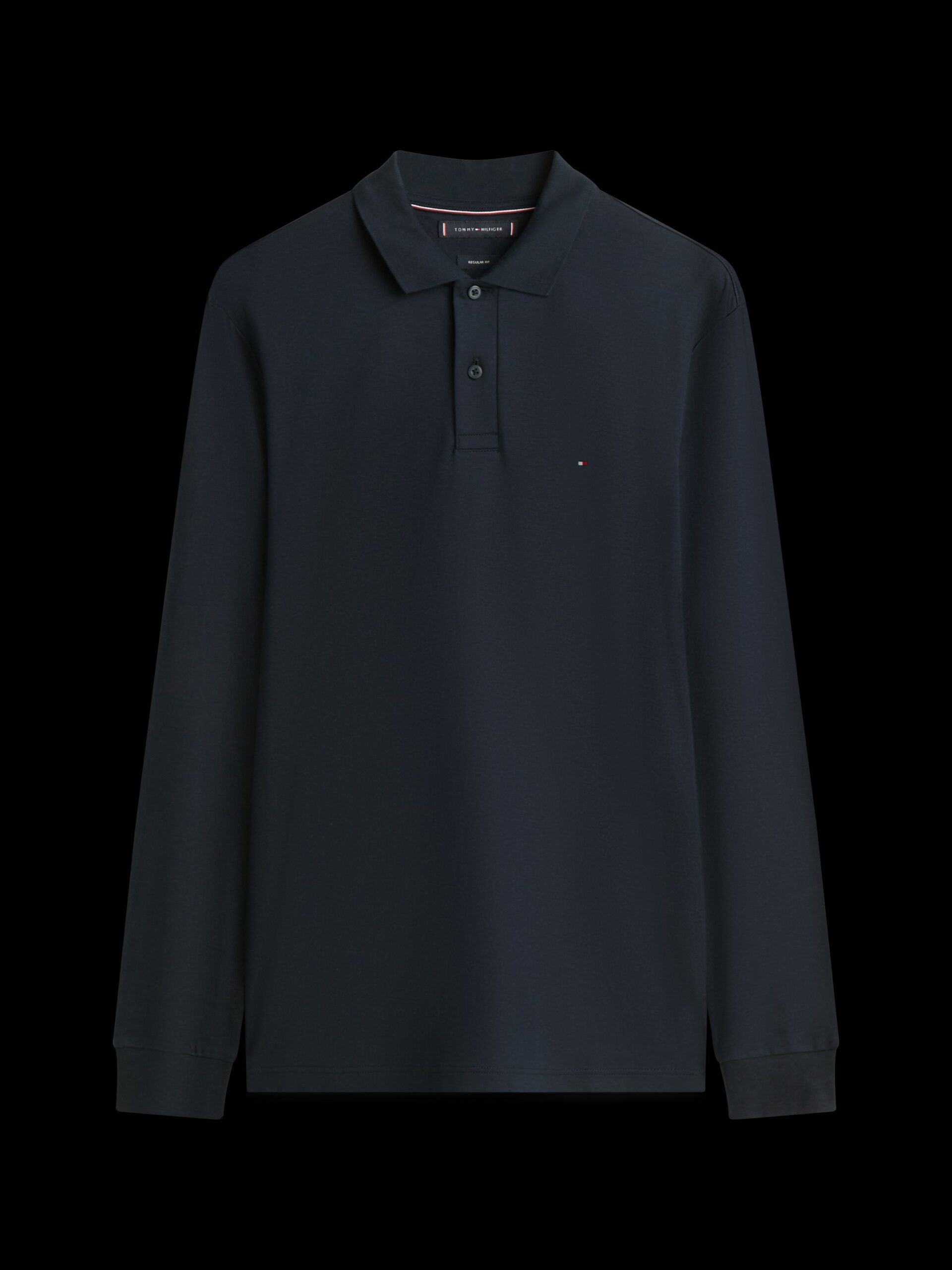 Polo TH coupe standard en coton manches longues 066G – Image 4