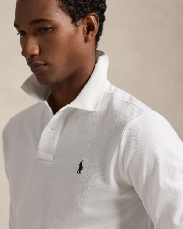 Polo RALPH LAUREN en piqué coupe ajustée 06AC – Image 2