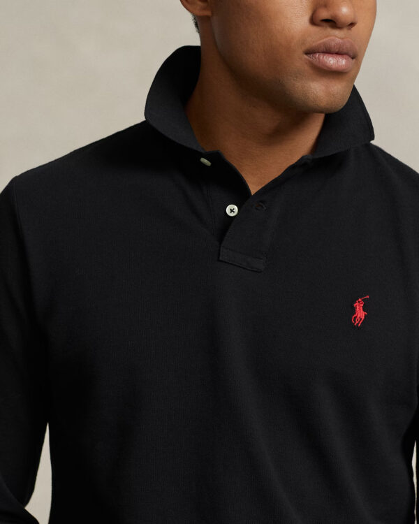 Polo RALPH LAUREN en piqué coupe ajustée 06AH – Image 2