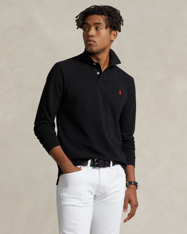 Polo RALPH LAUREN en piqué coupe ajustée 06AH