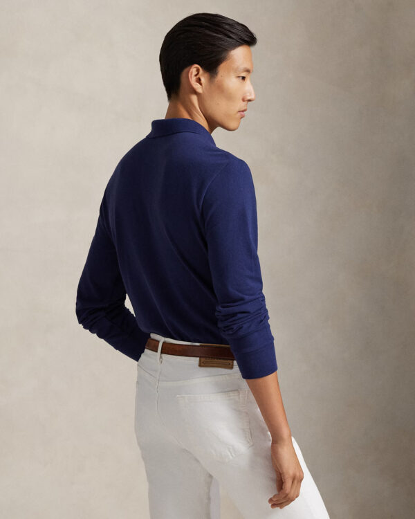 Polo RALPH LAUREN en piqué coupe ajustée 06AJ – Image 3