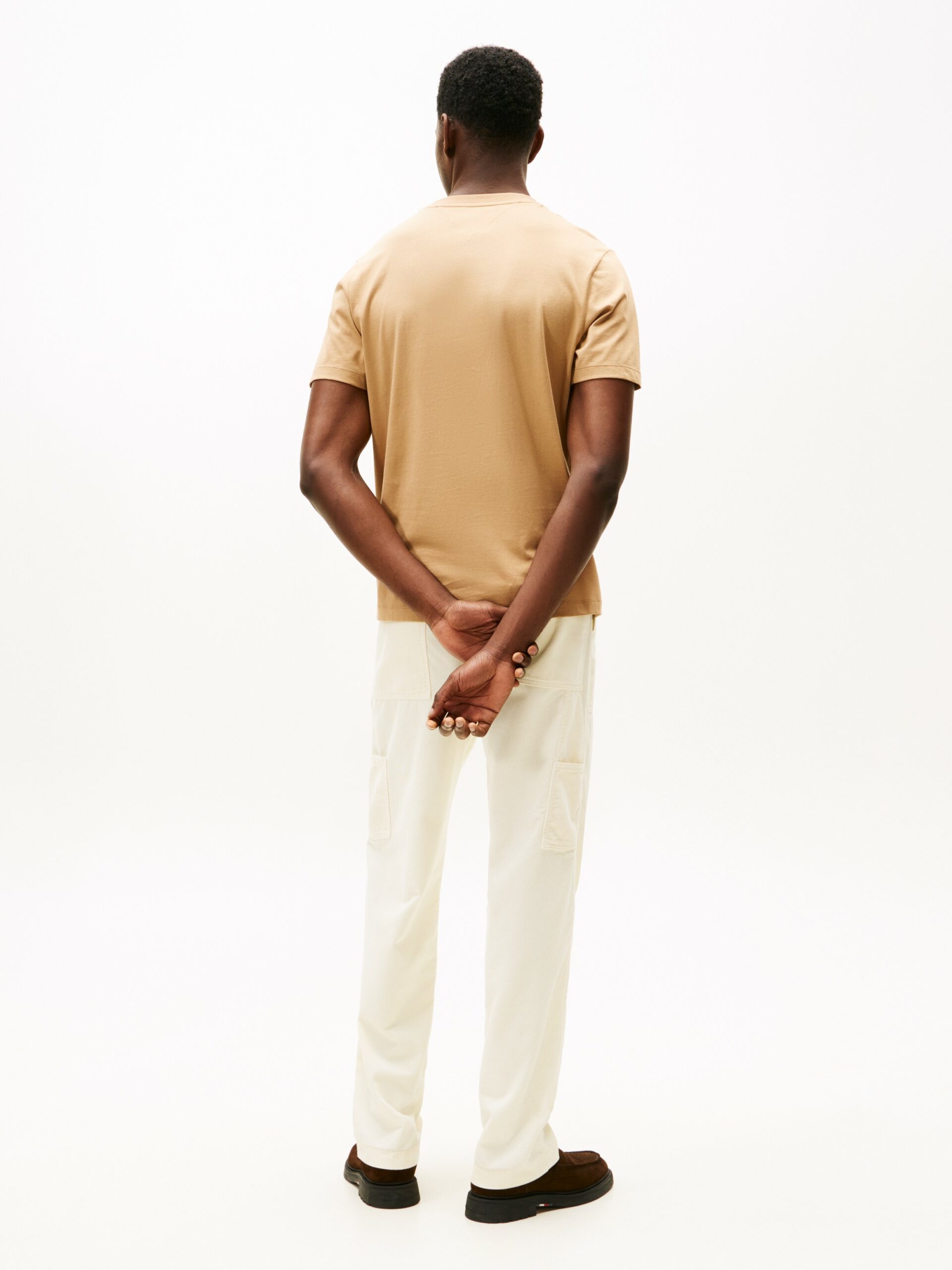 T-shirt TH à logo graphique et col ras-du-cou 066S – Image 4