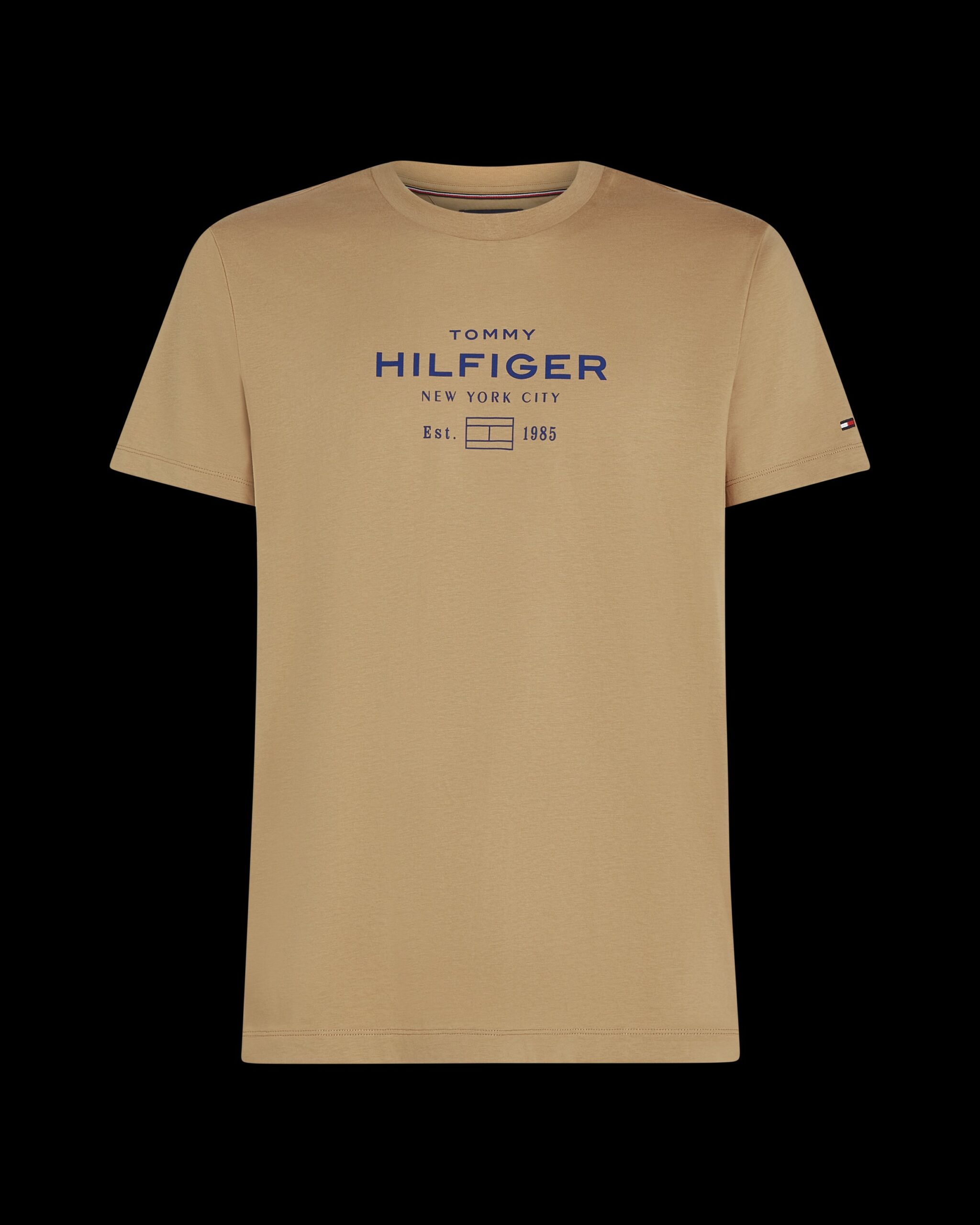 T-shirt TH à logo graphique et col ras-du-cou 066S – Image 3