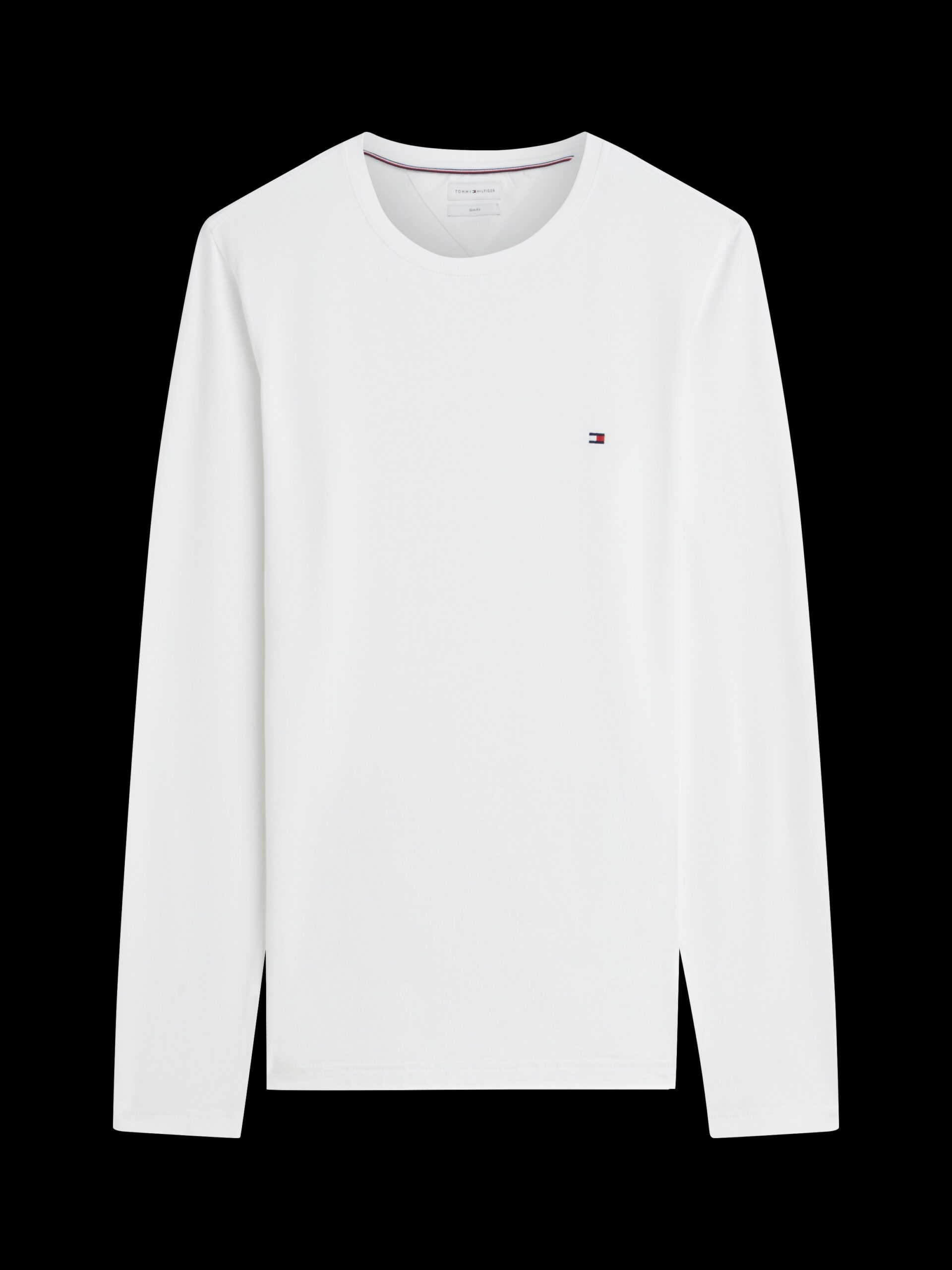 T-shirt TH ajusté en jersey à manches longues 066Q – Image 3