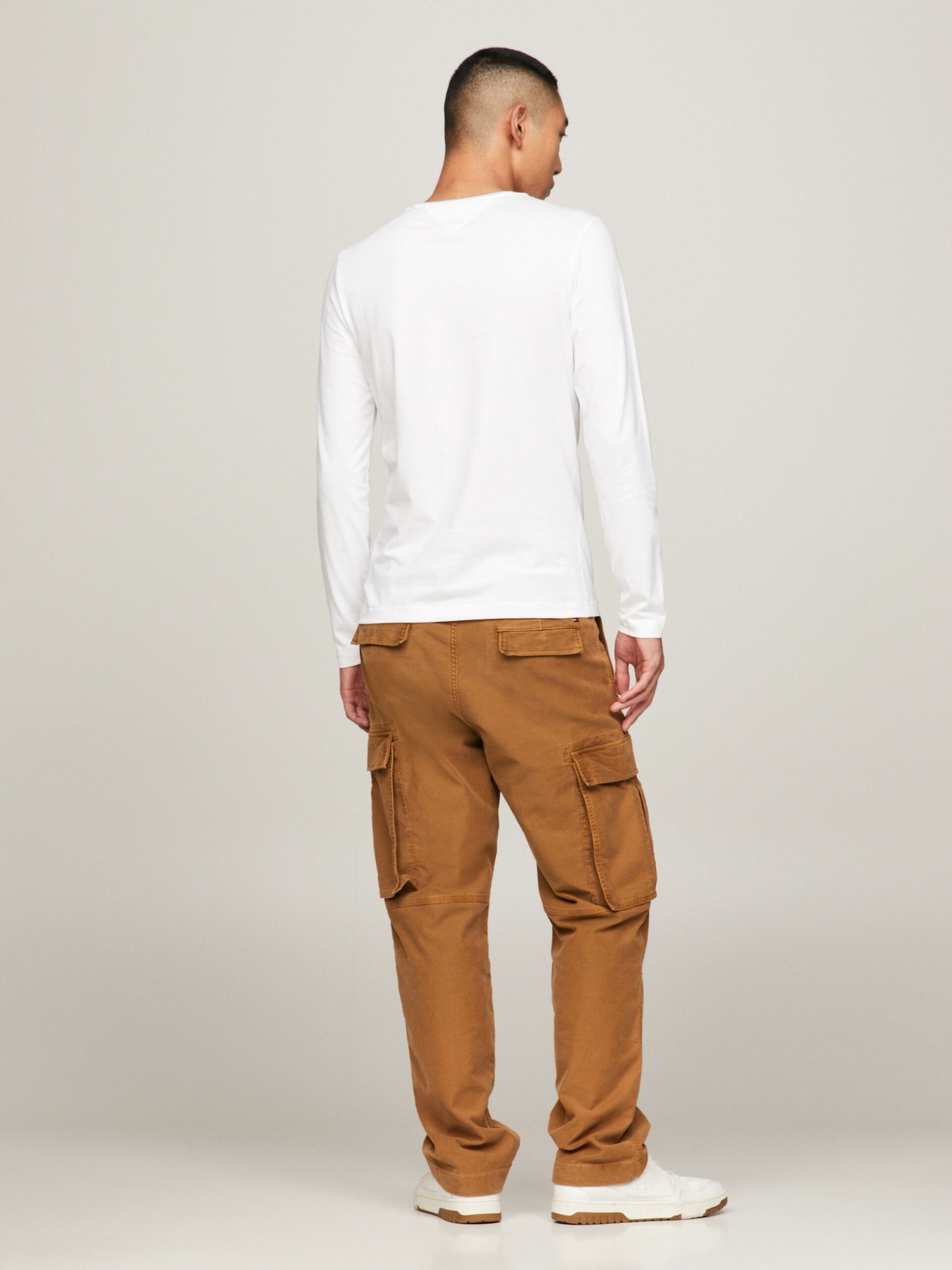 T-shirt TH ajusté en jersey à manches longues 066Q – Image 2