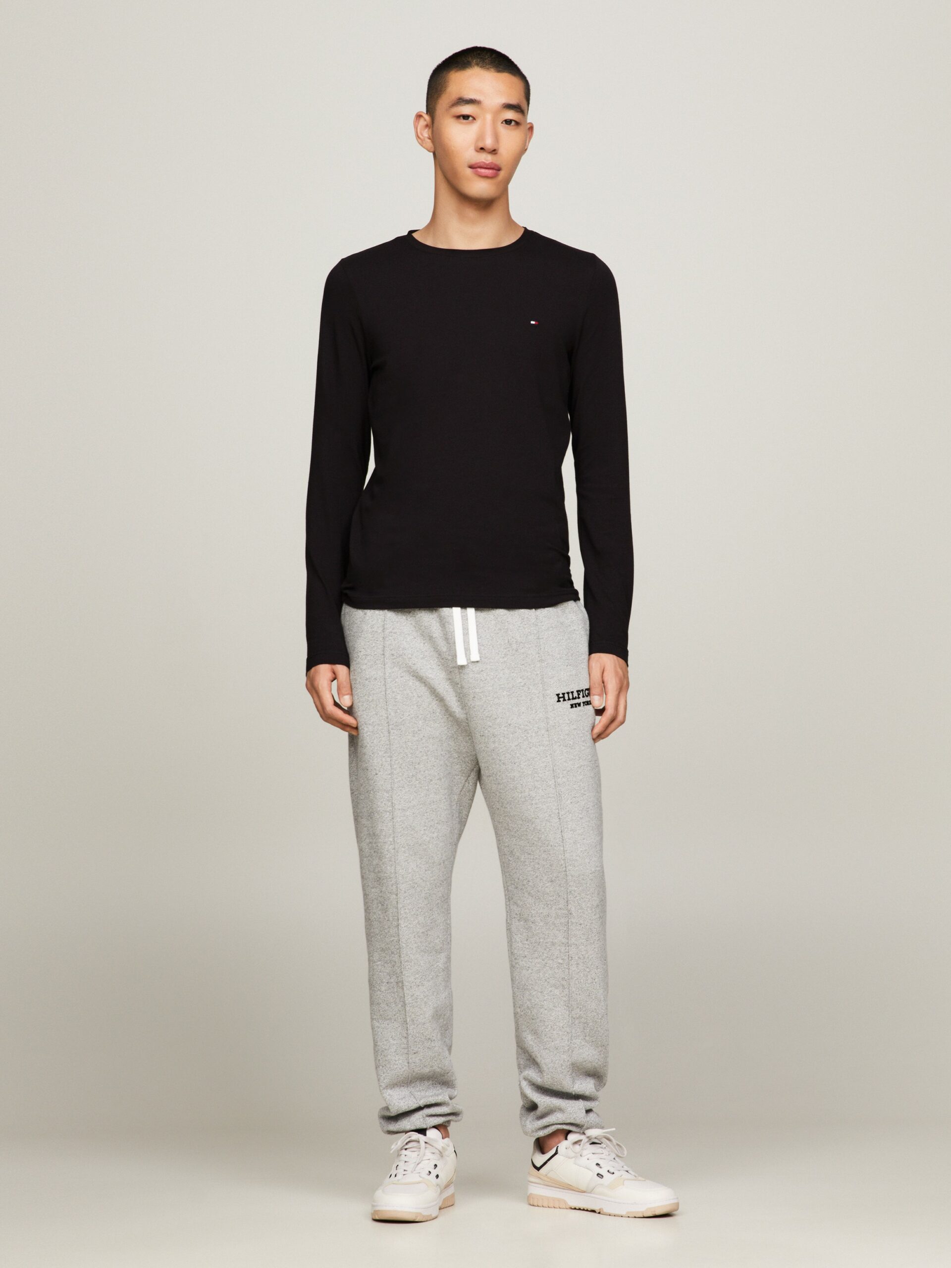 T-shirt TH ajusté en jersey à manches longues 0676 – Image 2