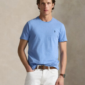 T-shirt à col rond Custom Slim Fit 06AT