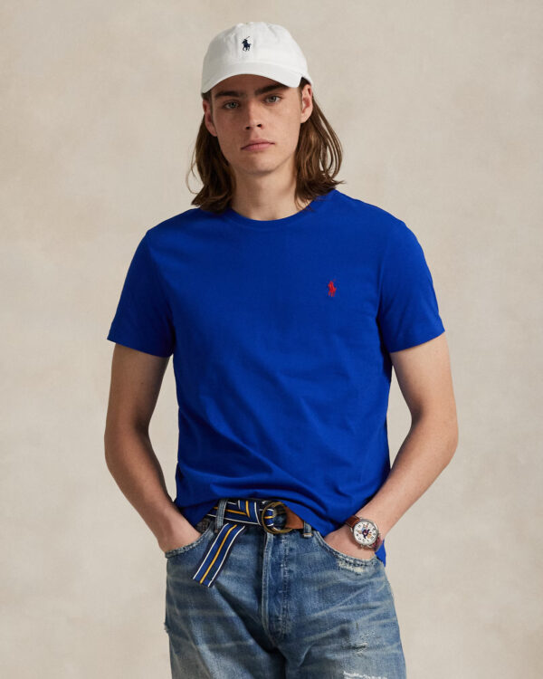 T-shirt à col rond Custom Slim Fit 06AX