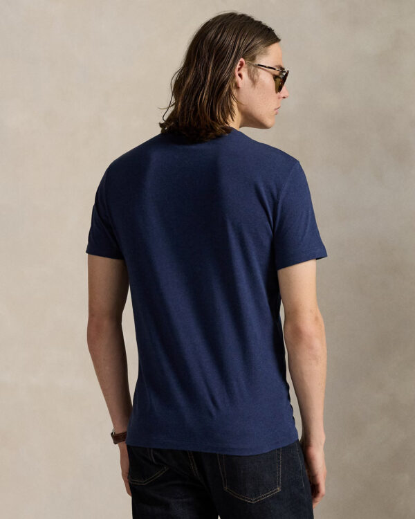 T-shirt col rond en jersey coupe ajustée 06AU – Image 3