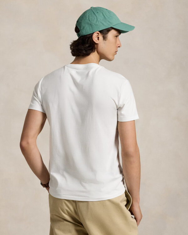 T-shirt RALPH LAUREN col rond jersey coupe ajustée 06AQ – Image 3