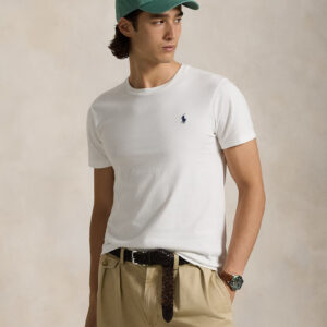 T-shirt RALPH LAUREN col rond jersey coupe ajustée 06AQ