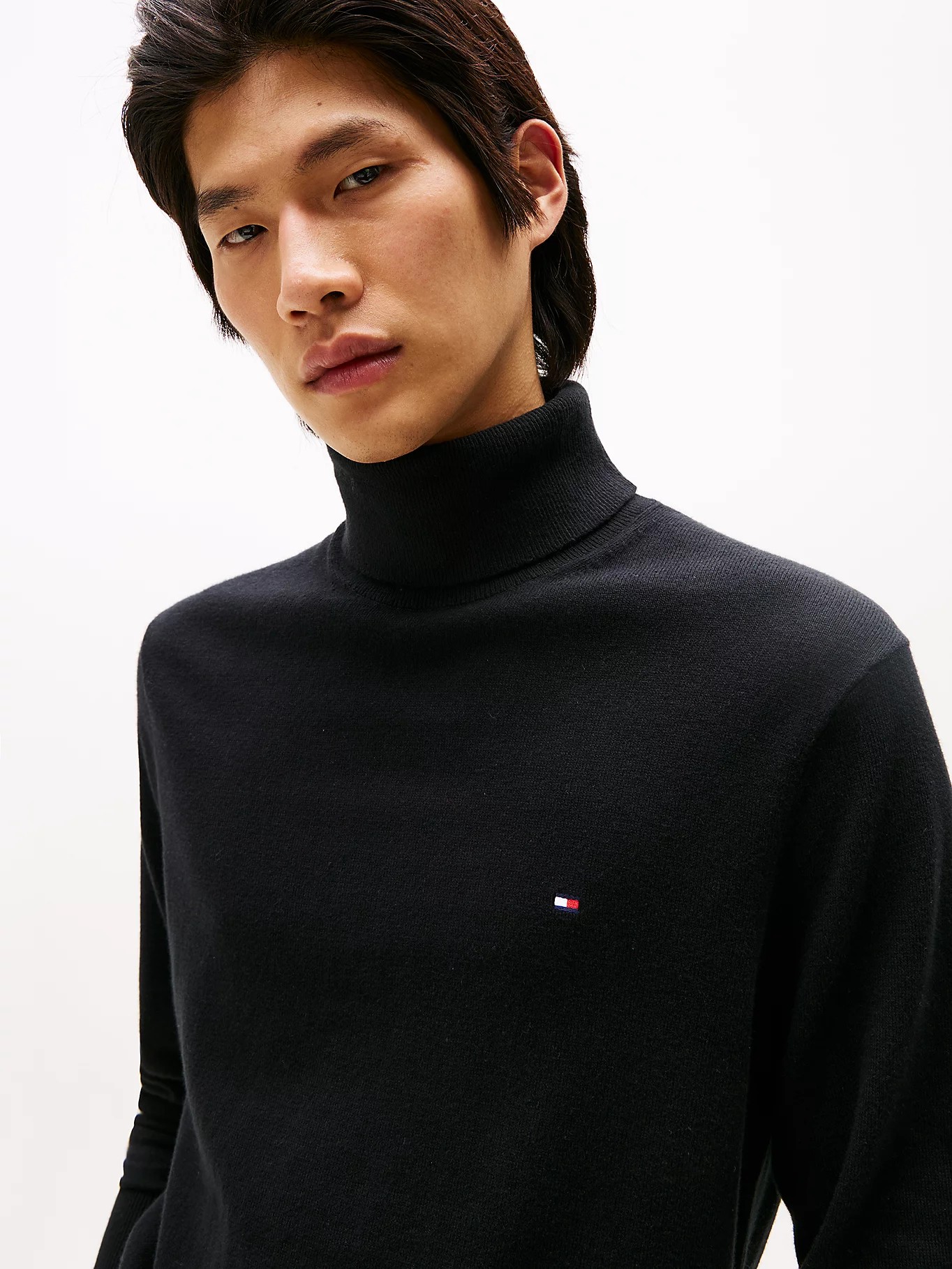 Pull à col roulé TH avec cachemire 065V – Image 2