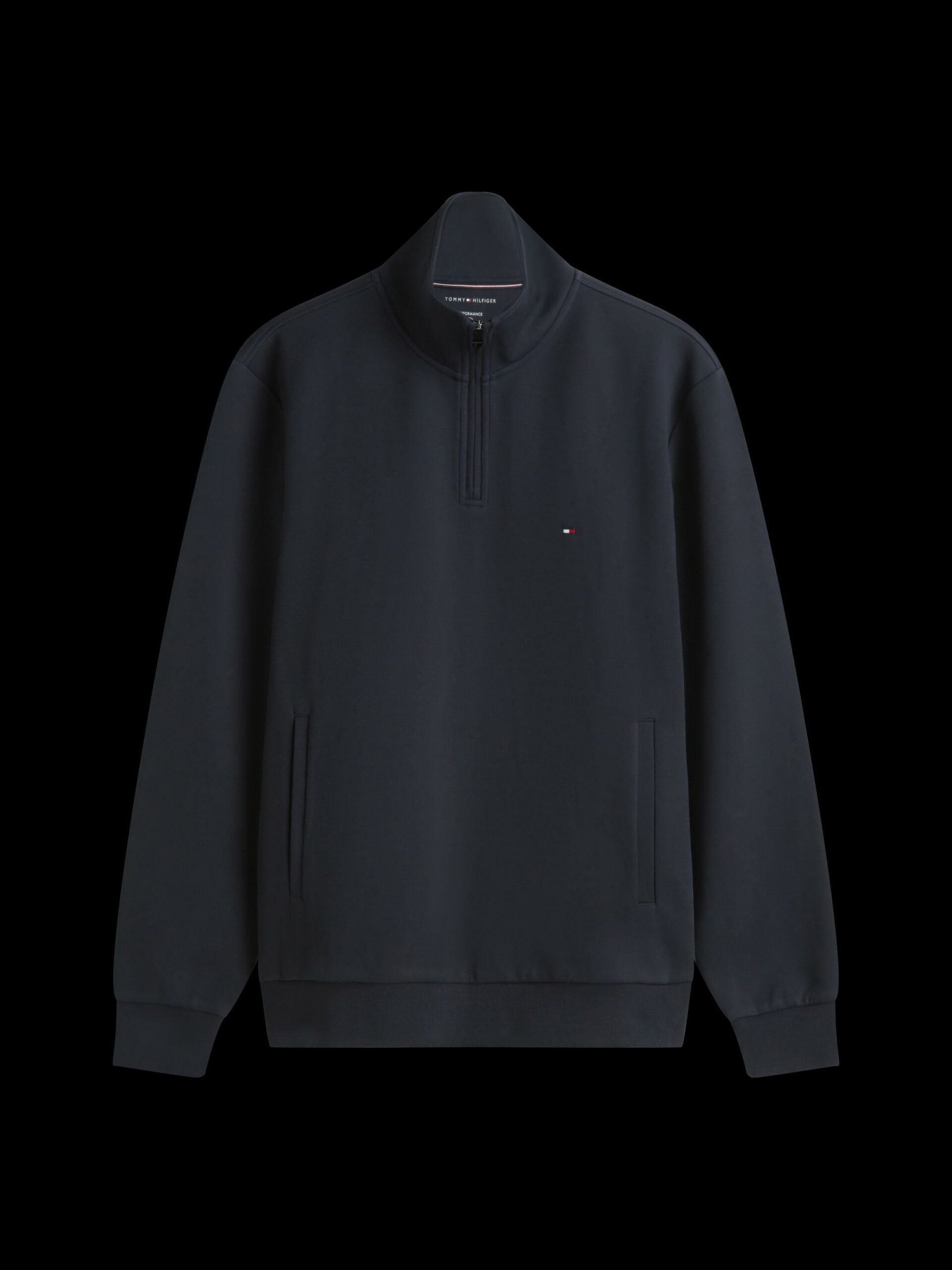 Pull zippé TH performance en maille technique 0664 – Image 3