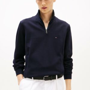 Pull zippé TH performance en maille technique 0664