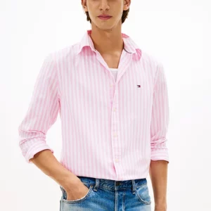 Chemise TH coupe standard à rayures TH Flex 06JC