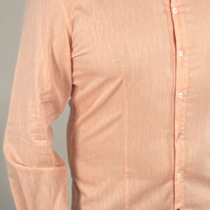 Chemise cintrée NUMEROLOGIE Aristide orange 06GT