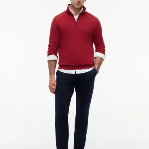 Chino TH à jambe fuselée Harlem en sergé 06HM