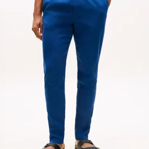 Chino fuselé Harlem TH en lin mélangé 06JS