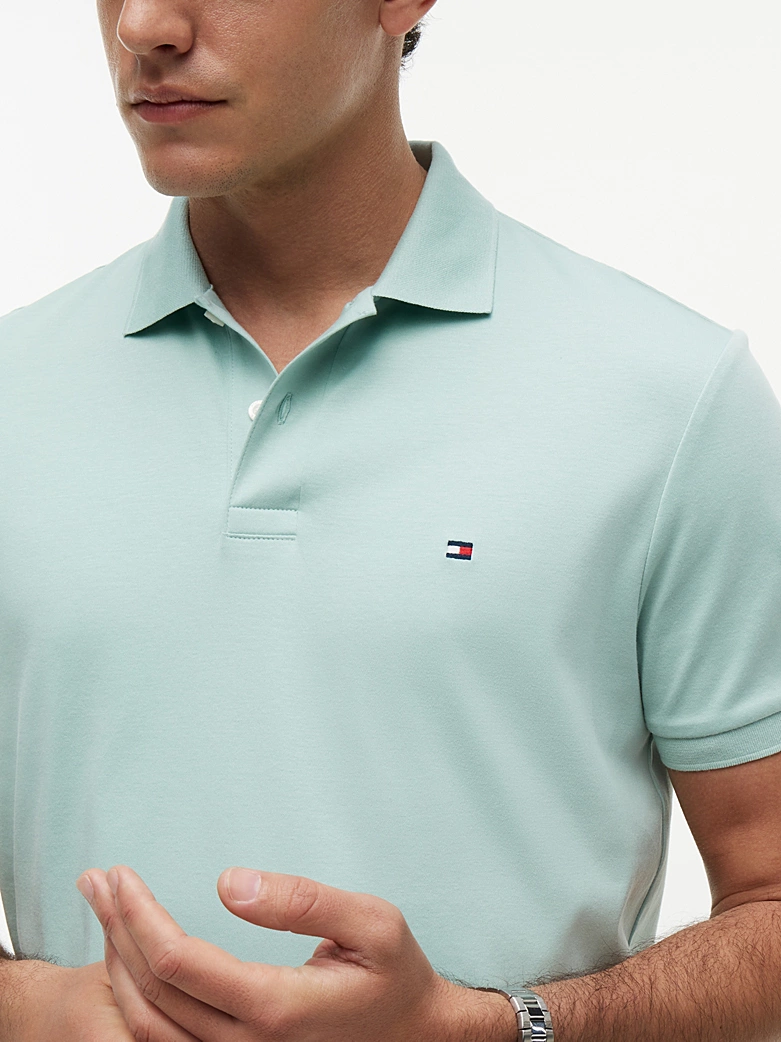 Polo TH coupe standard en coton fluide 06JV – Image 2