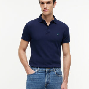 Polo TH slim en piqué 1985 06HS