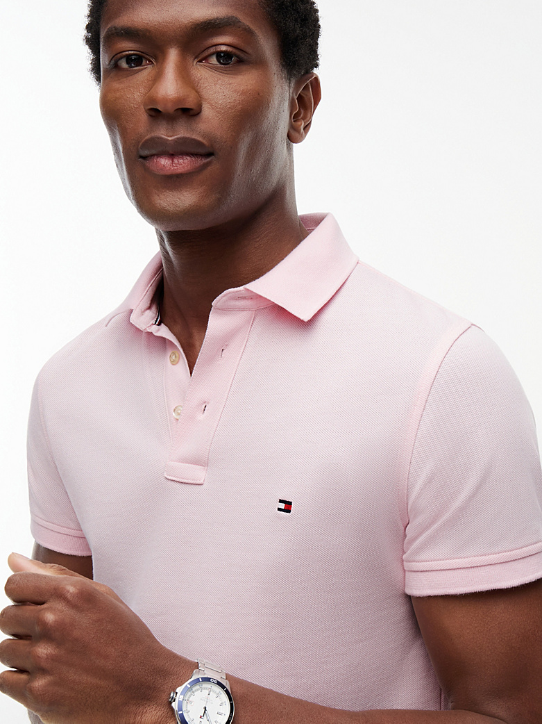 Polo TH slim en piqué 1985 06J6 – Image 2