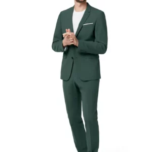 Costume Extra-Slim-Fit avec stretch performant vert sapin Nick-Noah