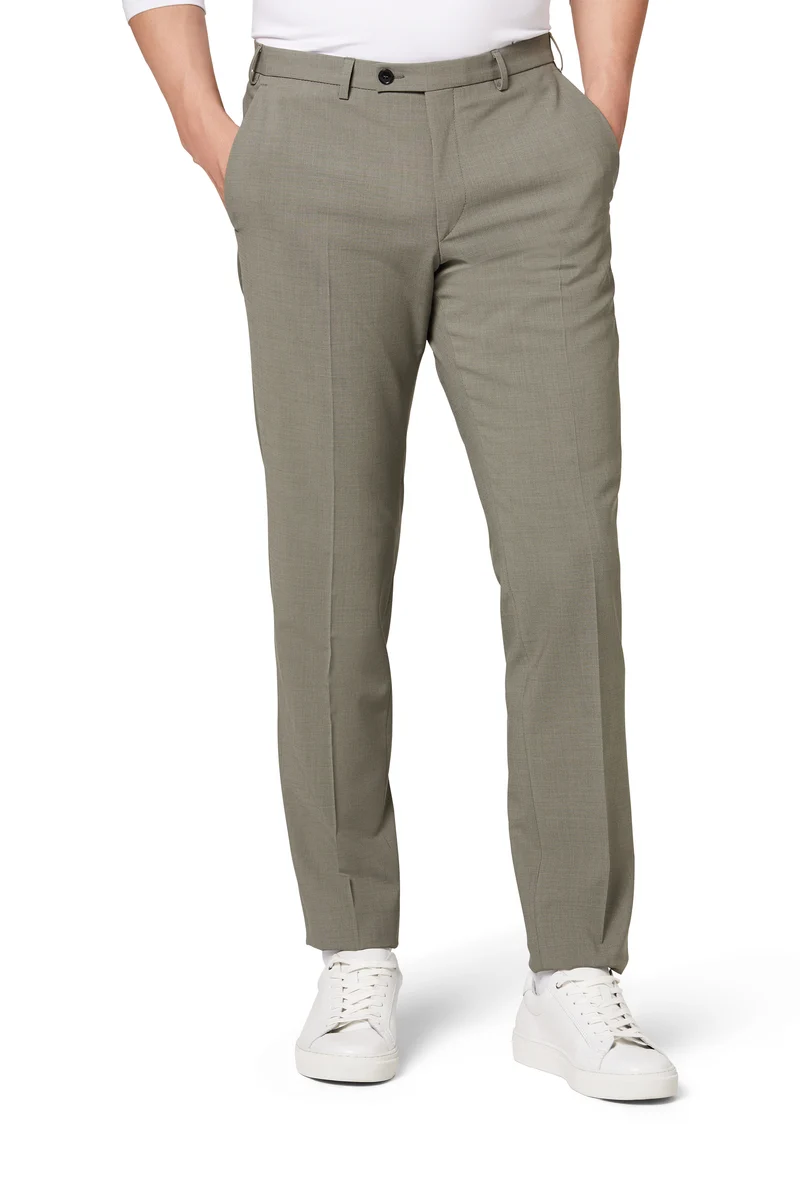 Costume Extra-Slim-Fit avec stretch performant vert sauge NICK-NOAH – Image 5