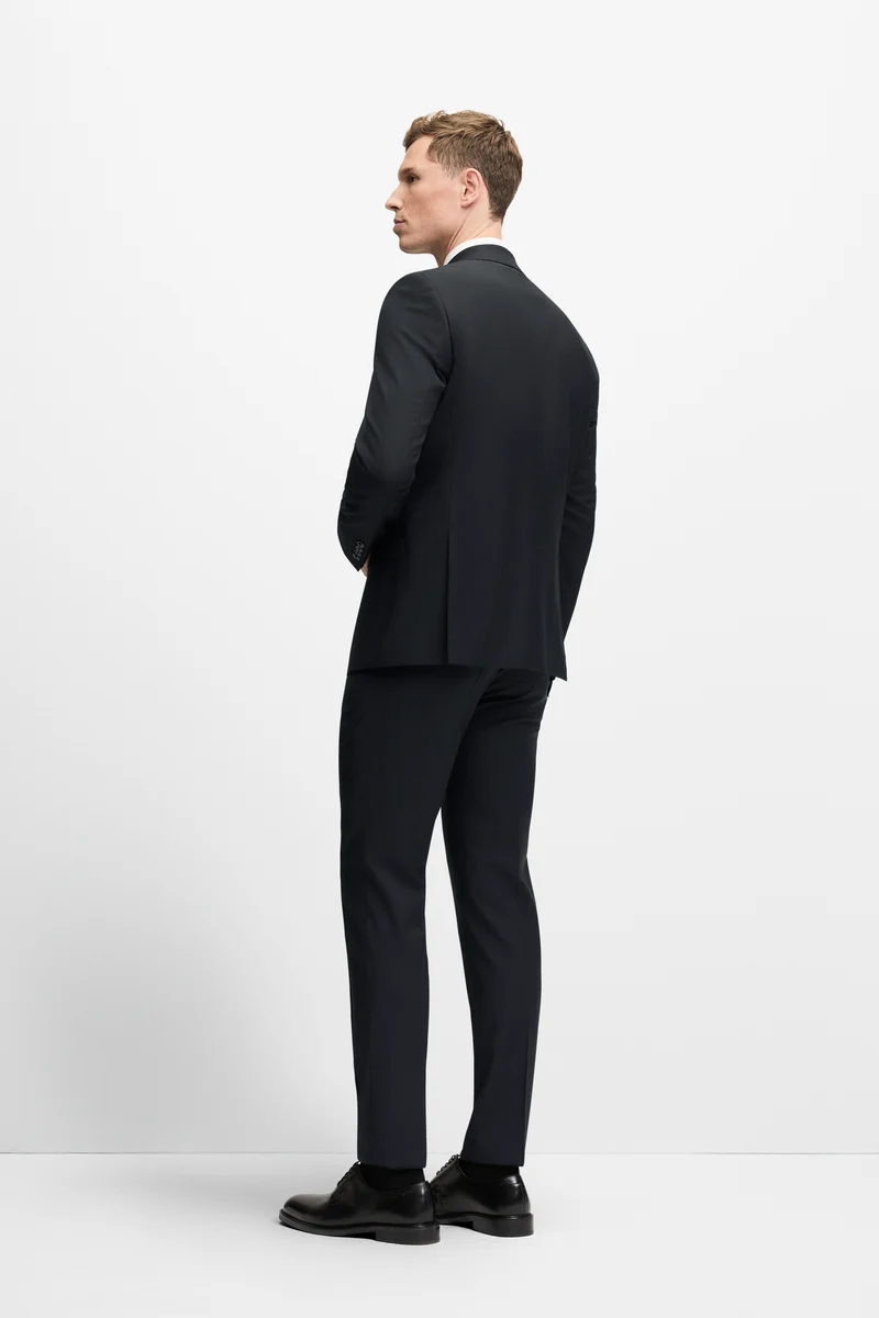 Costume slim en laine vierge avec stretch confortable Alesso-AMFApollo – Image 2