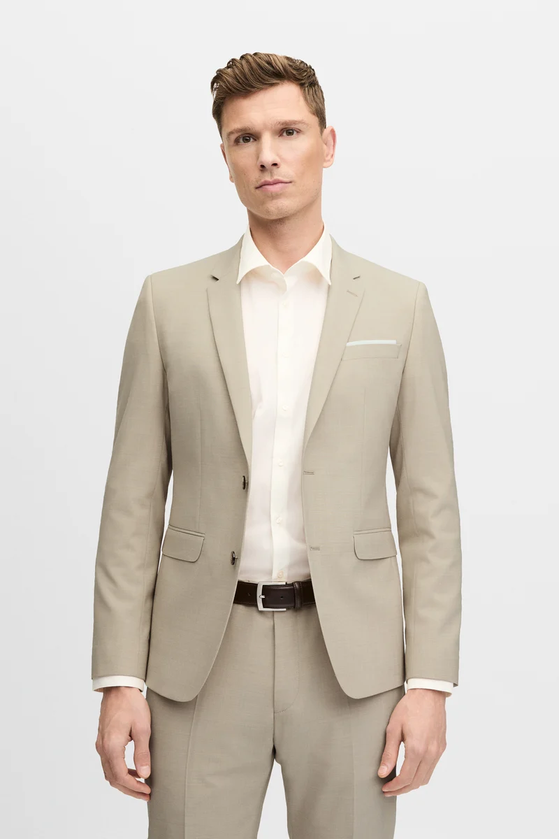 Costume slim fit ROD-FRANCO sable – Image 2