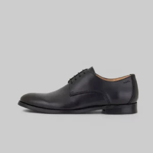 Derby élégant SEBASTIAN noir à lacets au design classique