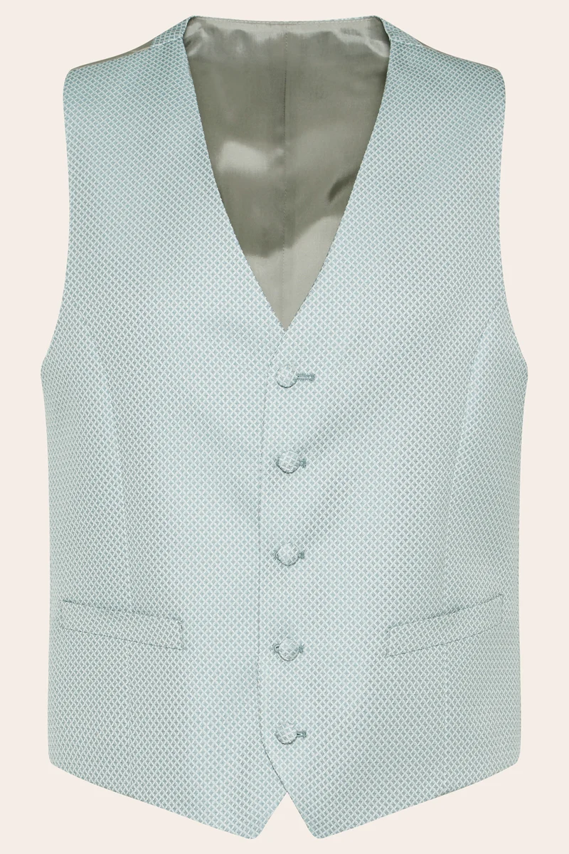 Gilet Modern Fit avec motif jacquard festif