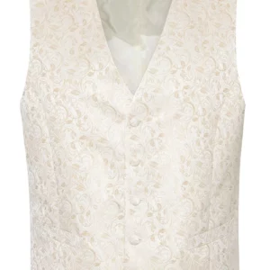 Gilet coupe moderne avec motif jacquard festif