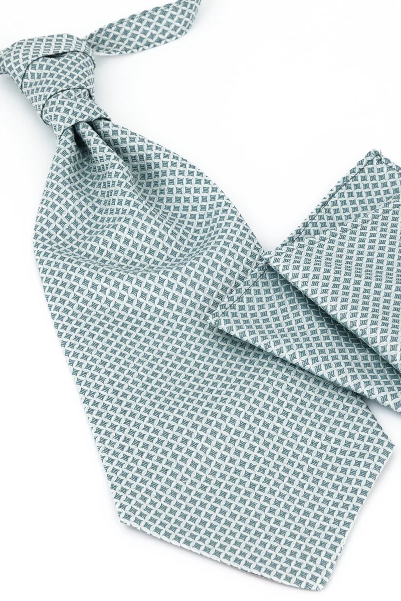 Plastron avec motif jacquard cérémonie mariage